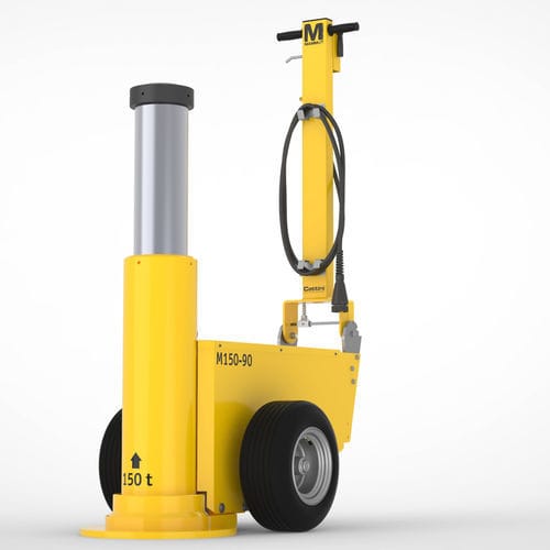 Cric à roues - M150/90 - Cattini Oleopneumatica - pneumatique / 150 tonnes / pour mines et carrières