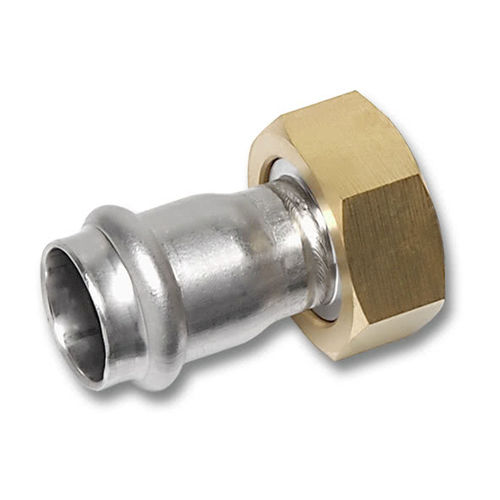 Adaptateur hydraulique pour tuyaux - 91359MMS  - SANHA GmbH & Co. KG - industriel / femelle / en laiton