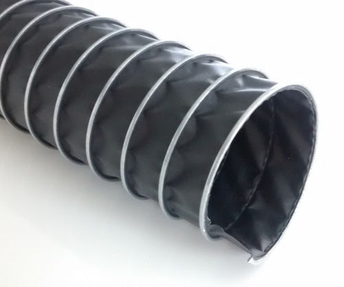 Gaine de ventilation flexible - ABC PTFE CONDUCT 250 - ABC FLEX - en acier galvanisé / en PTFE / spiralée