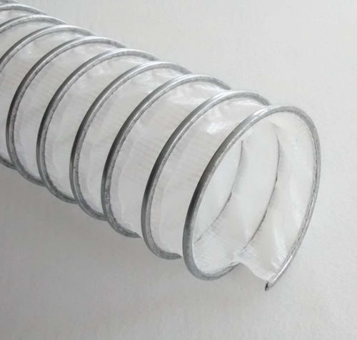 Gaine de ventilation flexible - ABC PE 85 - ABC FLEX - en tissu / en acier galvanisé / en enduit