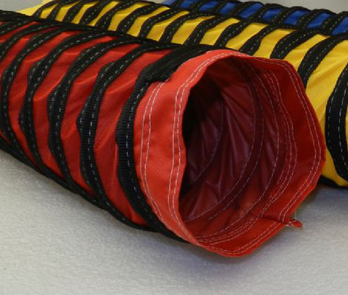 Gaine de ventilation flexible - ABC 80 - ABC FLEX - en acier / en polyester / enduite PVC