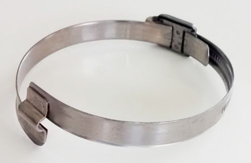 Collier de serrage en acier inoxydable - ABC FLEX - à vis
