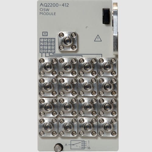 Commutateur réseau administrable - AQ2200-412 - YOKOGAWA Europe - 16 ports / de fibre optique / compact