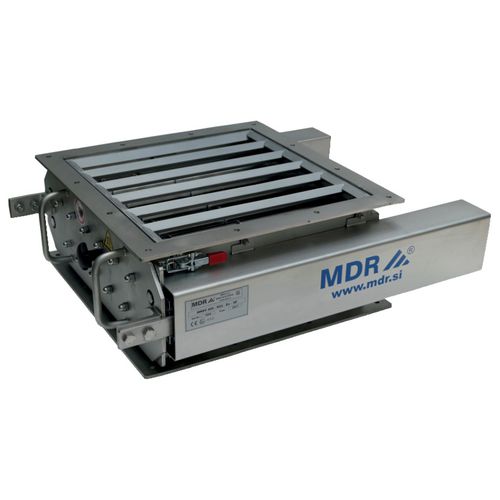 Séparateur de particules - MRRV series - MDR d.o.o. - magnétique à grille / pour l'industrie agroalimentaire / pour l'industrie pharmaceutique