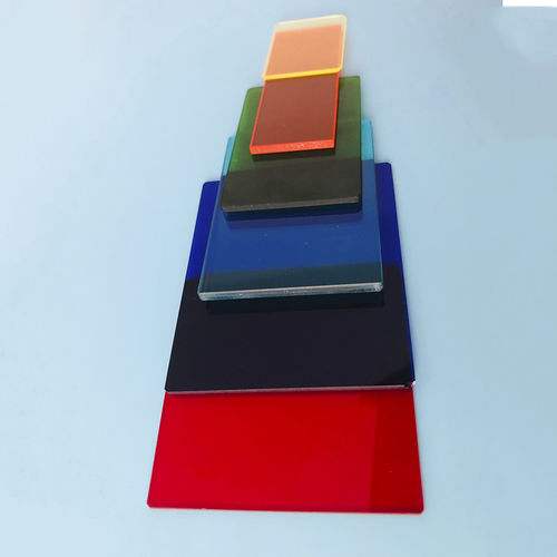 Filtre optique coloré - Changchun Yutai Optics Co., Ltd. - par absorption / en verre / industriel