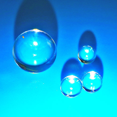 Lentille bille - Changchun Yutai Optics Co., Ltd. - en verre / en silice fondue / en saphir