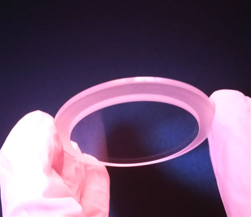 Fenêtre optique rond - Changchun Yutai Optics Co., Ltd. - en saphir / en silice fondue / en verre BK7