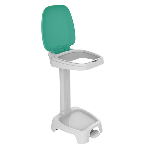 Porte-sac de déchets - G631 series - GILAC PROFESIONNEL - plastique / avec couvercle