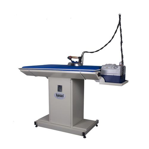Table de repassage large - HSL-MP-25 - hasel ironing equipment - universelle / aspirante / chauffante