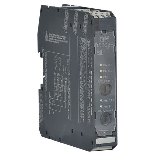 Unité de distribution d'alimentation rackable - D5202S - GM International S.p.A. - sur rail DIN / DC