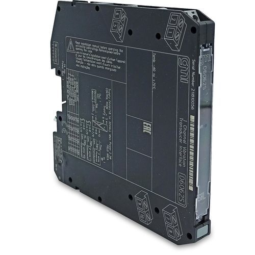 Transducteur sur rail DIN - D6062S - GM International S.p.A. - SIL 2 / analogique