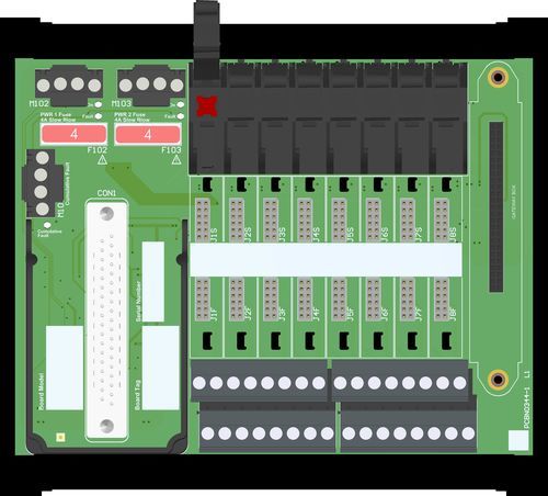 Bloc de jonction enfichable - X1-TB-08-GMI-01 - GM International S.p.A. - à ressort / push-in / pour relais