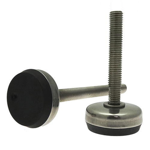 Pied de machine - ADJ series - Vital Parts ltd - en acier inoxydable / réglable / fileté