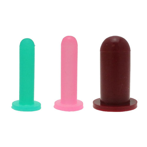 Capuchon cylindrique - WC00 series - Vital Parts ltd - en silicone / transparent