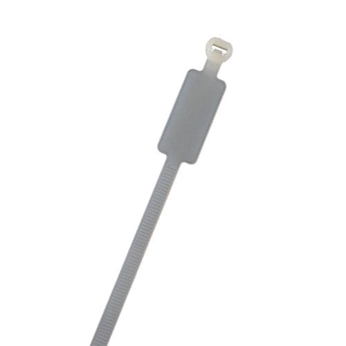 Collier de câblage en nylon - CTM2.5-100N - Vital Parts ltd - avec porte-étiquette / autobloquant