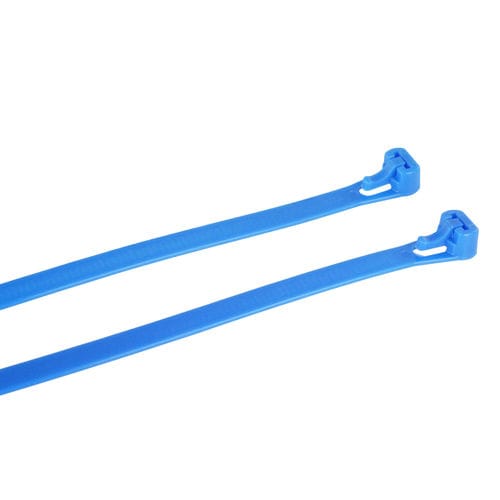 Collier de câblage en plastique - CTR7.6-250BL - Vital Parts ltd - en nylon / réutilisable / autobloquant