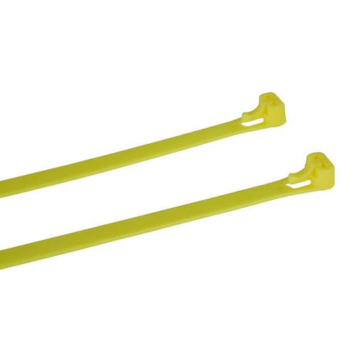 Collier de câblage en plastique - CTR7.6-250Y	 - Vital Parts ltd - en nylon / réutilisable / autobloquant