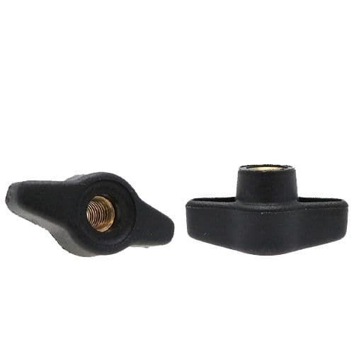 Écrou à oreilles - WING01 series - Vital Parts ltd - en laiton / en thermoplastique / fileté