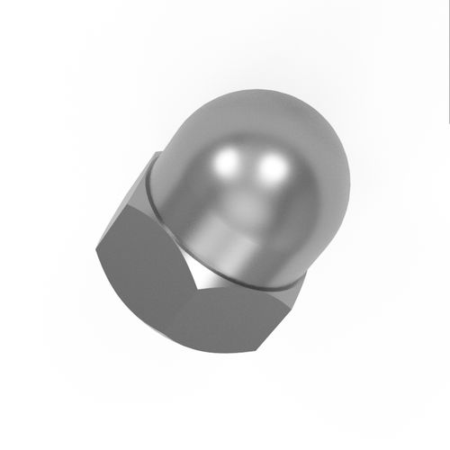 Écrou hexagonal - DHN1587-M series  - Vital Parts ltd - cylindrique / en acier inox / en nylon