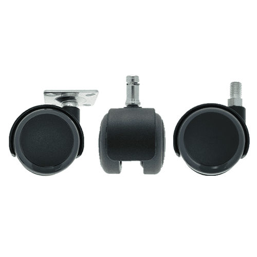 Roulette pivotante - CST06 series - Vital Parts ltd - à tige filetée / en acier / en caoutchouc