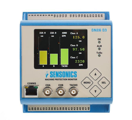 Système de surveillance de vibration - DN26 G3 - SENSONICS LTD - de vitesse / de position / de mesure