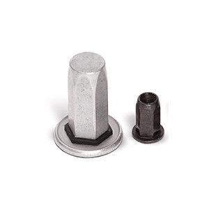 Écrou à sertir en aveugle - Shank designs - HONSEL-Group - en métal