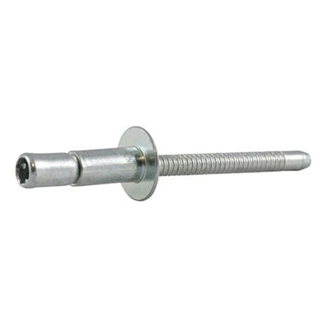 Rivet aveugle - FERO&reg;-BOLT - HONSEL-Group - à tête fraisée / en acier / gris