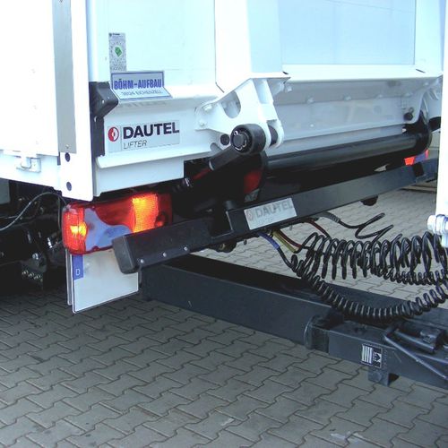 Hayon élévateur repliable - DL 2000T/2500T - DAUTEL GmbH - pour camion