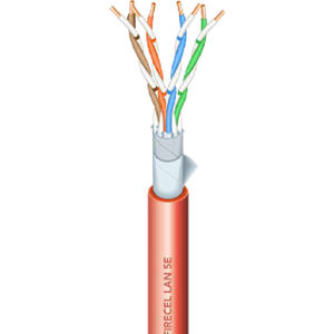 Câble optique ignifugé - F/UTP FRNC-LSZH - Cavicel - de données / d'alarme / catégorie 5e