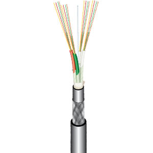 Câble optique de données - QFCI - Cavicel - ignifugé / nappe / IEC