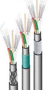 Câble optique d'alimentation - MLO M1 - Cavicel - multibrin / en cuivre / industriel