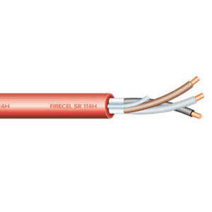 Câble électrique ignifugé - FIRECEL SR 114H - Cavicel - d'alimentation / isolé / multibrin