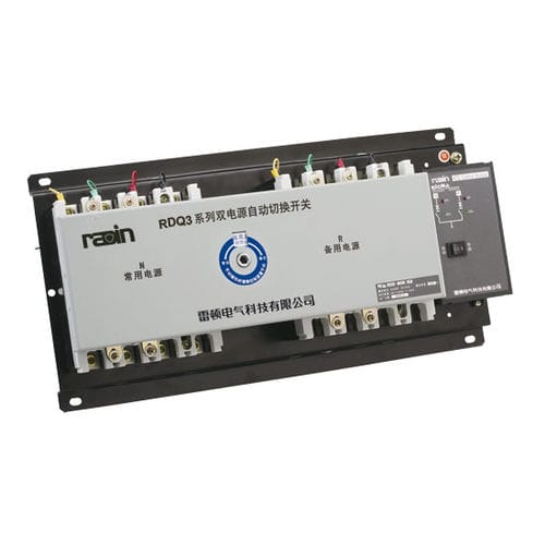 Commutateur de transfert automatique - RDQ3CMA series - Radin Electric Technology Co., lTD - pour alimentation de secours / 3 pôles / de verrouillage