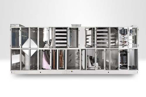 Centrale de traitement d'air d'hôpital - ACS KLIMA - pour salle blanche / compacte / en acier inoxydable
