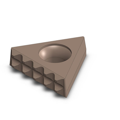 Lot De 10 Inserts Carbure Triangulaires TCMT 16T304 - Or, Dimensions 16x5x4 Mm - Pour Tournage Acier, Inox - Haute Résistance Et Précision