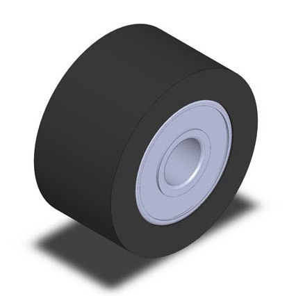 Galet de guidage - CBD series - Fairlane Products - en acier / plastique / à roulement à billes