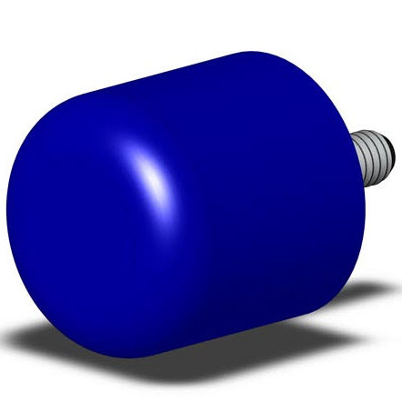 Bumper en acier - RB-1010-M14-60UR - Fairlane Products - en uréthane / de sécurité