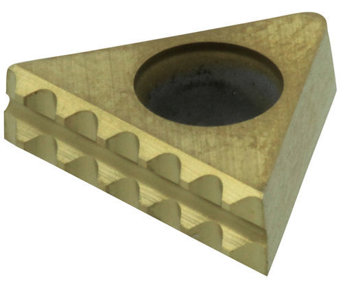 Plaquette de coupe en carbure - TG-STD - Fairlane Products - pour acier / triangulaire / avec revêtement