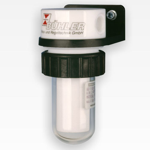 Carter de filtre à cartouche - AGF-T-30 - Bühler Technologies - pour gaz / en matière plastique