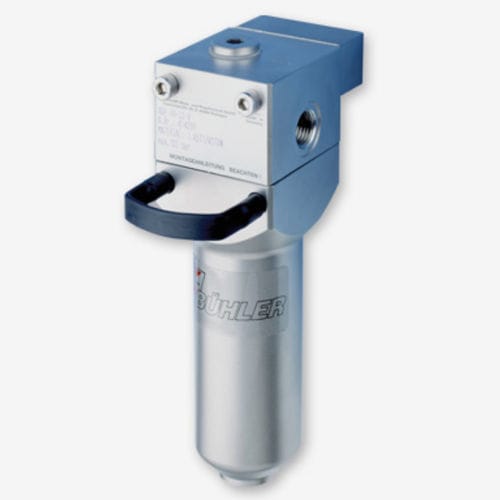 Filtre à gaz - AGF-VA-23 - Bühler Technologies - à particules / pour filtration fine / d'échantillonnage