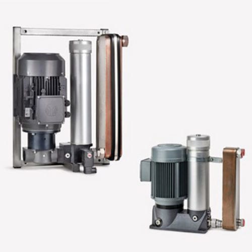 Unité de filtration à plaques - BKF series - Bühler Technologies - huile / compacte / refroidissante