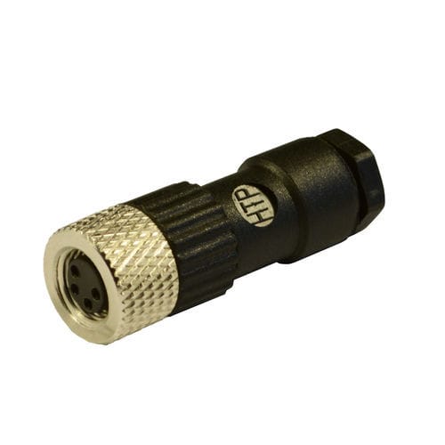 Connecteur M8 - 08FC4000 - H.T.P. - d'alimentation électrique / droit / circulaire