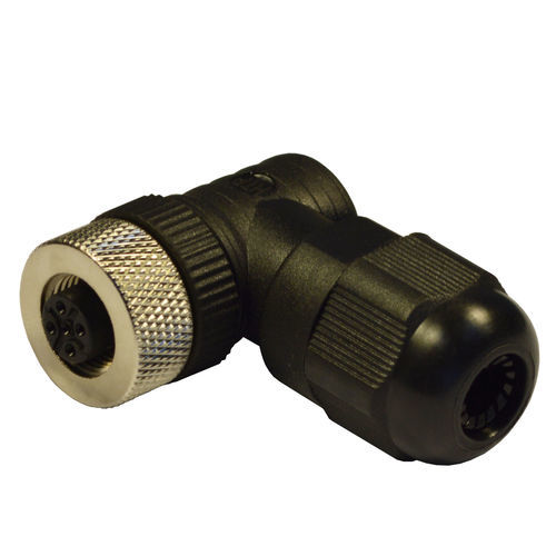 Connecteur M12 - 12FB4000-SK - H.T.P. - d'alimentation électrique / à angle droit / circulaire