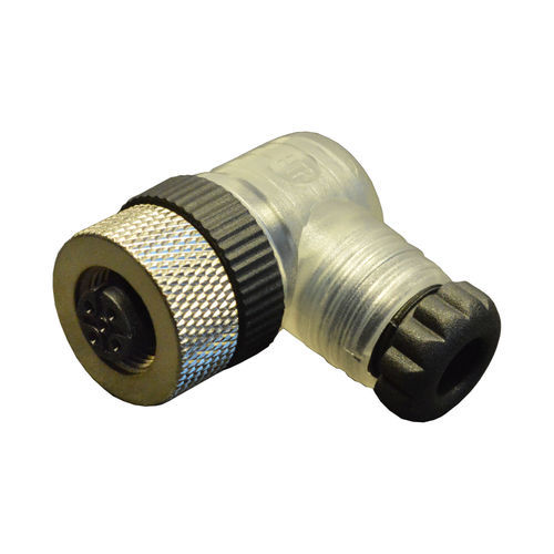 Connecteur M12 - 12FT4000 - H.T.P. - d'alimentation électrique / à angle droit / circulaire