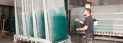 Machine de tri automatique - MSB - LiSEC - pour verre / continue
