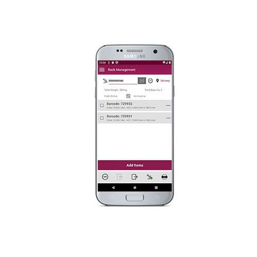 Application mobile de commande - LISEC.PRDCTRL - LiSEC - de gestion / de qualité / de planification de production