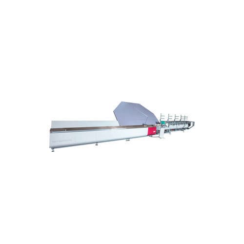 Cintreuse hydraulique - BSV-45ANK - LiSEC - pour profilés en matières plastiques / d'intercalaires en aluminium / horizontale