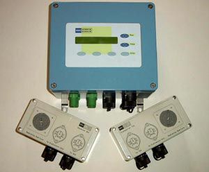 Appareil de mesure d'humidité - HK5 - Harrer & Kassen - à micro-ondes / Pt100 / pour papier