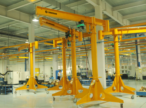 Potence sur colonne - 00150 - Eurocrane(China)Co.,Ltd - pour engin de chantier / portuaire / mobile