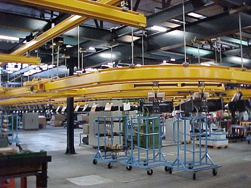 Pont roulant monopoutre - T0094 - Eurocrane(China)Co.,Ltd - suspendu / léger / profilé en acier